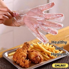 200 Pack Disposable Kitchen Gloves, Food Grade Vinyl – Latex Free, Powder Free &