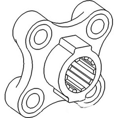 Tractor Hydraulic Pump Hub Fits Ford New Holland Industrial 702 703 713 723