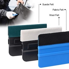 Applicator Tool Kit Felt Squeegees Plastic Scraper Wrap Knife Blades Gloves