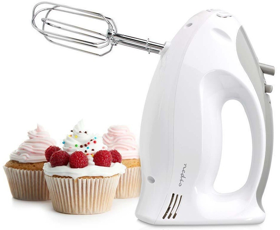 Blender 200W 5 speeds? Turbo function 2 Beaters/2 Dough Hooks