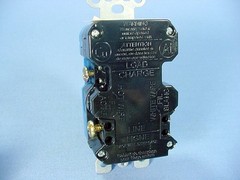 Leviton LED ALARM ISO GROUND Blue Surge Receptacle Duplex Outlet 20A 7380-IGB