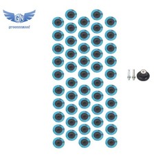 50Pcs P80 2 inch roll Lock Quick Change Discs Set Sanding Discs with 1/4″ Holder