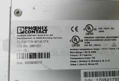 PHOENIX CONTACT 2891001 ETHERNET SWITCH 24VDC FL SWITCH SFNB 5TX