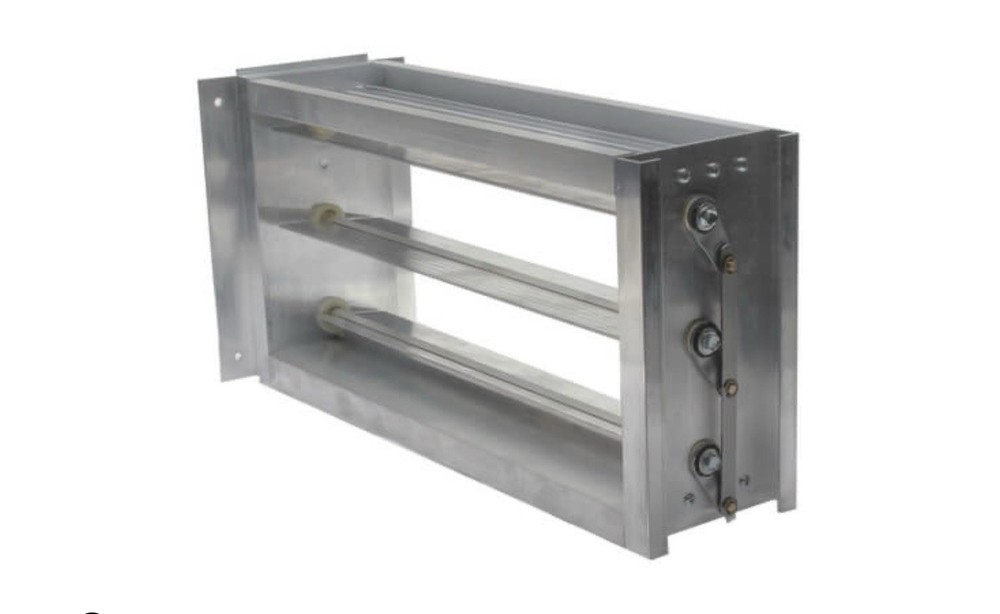 10x16Rectangular Aluminum Metal Motorized HVAC Damper