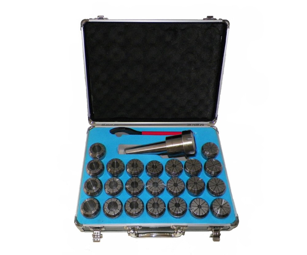 ER40 With Morse Taper No.5 COLLET CHUCK TOOL HOLD SET 23 PCs 5MT ER 40