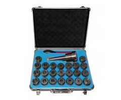 ER40 With Morse Taper No.5 COLLET CHUCK TOOL HOLD SET 23 PCs 5MT ER 40