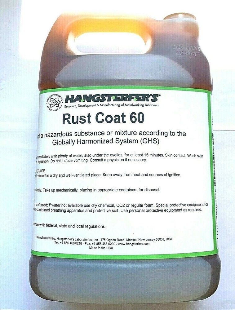 HANGSTERFER’S RUST COAT 60 GALLON RUST INHIBITOR LUBRICATOR