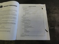 Massey Ferguson MF2330 Broom Operator Instruction Book Manual 4316217M1