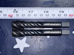(2) OSG 9/16-18 PLUG TAP SPFL SPIRAL FLUTE HY-PRO 4FL NF GH3 HSE TWO TAPS