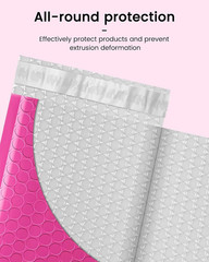 Bubble Mailers 6X10 Inches 25Pack Usable Size 6X9″ Small Padded Mailer Bubble En
