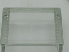 Vtg T.C. W. Co Glass Slide Staining Dish/Box w/Lid Holds 10 Horizontal Slides