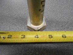 1.00″ x 7.00″ Bolt. Grade 8, Capscrew Hex Head Bolt. Coarse. #8 Thread. NOS!!