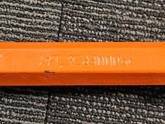 Brunner & Lay Breaker Flat Chisel 30 inches Length x 1.26″ OD Orange