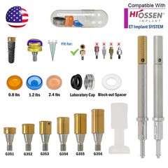 US Osstem HIOSSEN ET Mini Locator Overdenture Abutment Locator Male Caps Tool