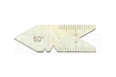 60 DEGREE CENTER GAGE THREAD GAUGE INCH LATHE TOOL NEW !