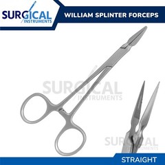 Stieglitz William Splinter Forceps, Straight, 5.50″ Stainless Steel German Grade