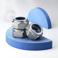 Nyloc Nylon Insert Locking Nuts Fine Thread M6 – M20 A2 Stainless Steel DIN 985