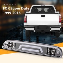 For 1999-2016 Ford F250 F350 F450 F550 Clear Lens LED 3rd Brake Cargo Tail Light
