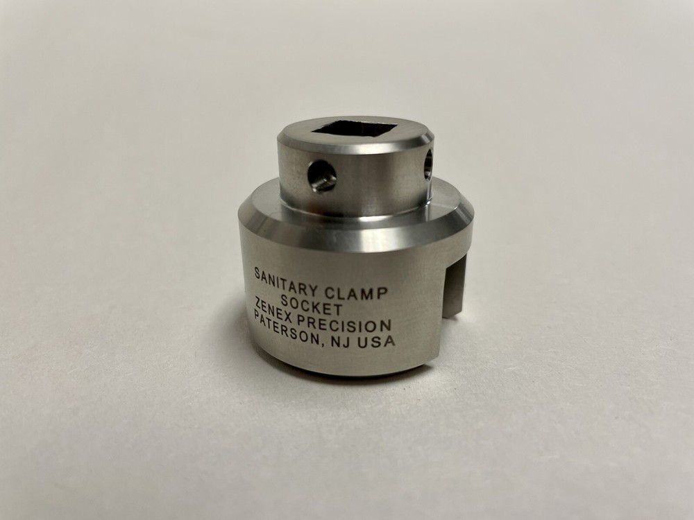 Sanitary Clamp Socket – Zenex Precision Products – P/N SCS-01
