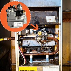 700-506 Millivolt Gas Valve Replacement for Robertshaw 700 Series, 200,000 BTU/