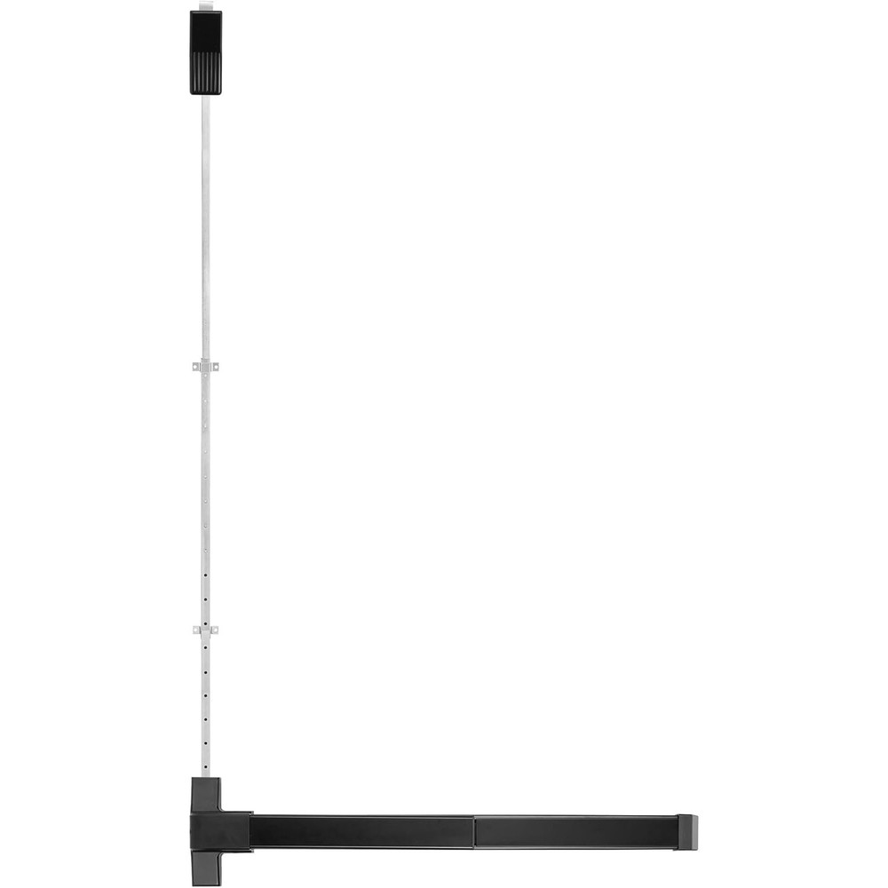 27.5″ Door Panic Bar Exit Device Vertical Rod Push Bar Lock Heavy Duty New