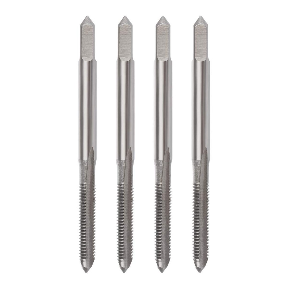 4PCS M3 x 0.5mm HSS Metric Tap Set Straight Flute
