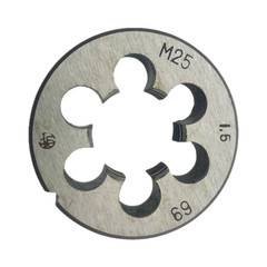 M25 x 1.5mm Tap & M25 x 1.5mm Die Metric Thread Right Hand HSS High Speed Steel