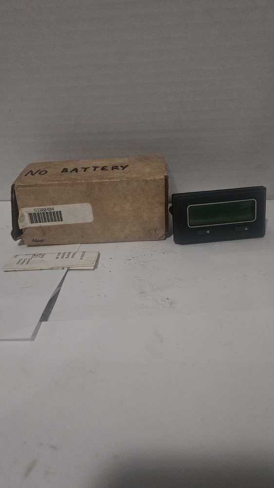 Durant 53300404 Courier Ratemeter LCD Panel Meter 53300-404 No Battery