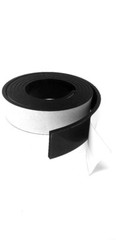 Neoprene Sheet Rubber SOLID 1/4″ Thk x 2″ W x 10-Ft Strip w/ Peel-Back Adhesive