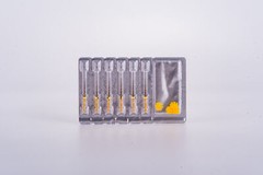 6Pcs Dental NITI Gold Opener Files SX Endodontic Engine Rotary Files EASYINSMILE