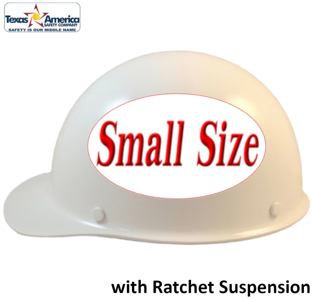 MSA Skullgard Small Cap Style with Ratchet Suspension – White