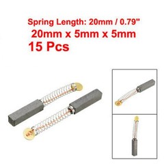 20*5*5mm Carbon Brush Vacuum Cleaners Angle Grinder Blowers For Circular Saws