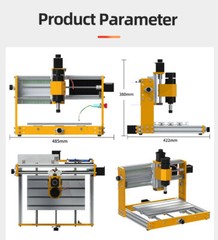 CNC 3018PLUS 500W Router Milling Drill Carving Machine Kit For PCB Wood DIY