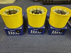 Lot Of 6 Datalogic 410 600-010 Industrial Barcode Reader/Scanner