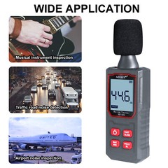Portable digital sound meter professional precise decibel tester 30-130dB