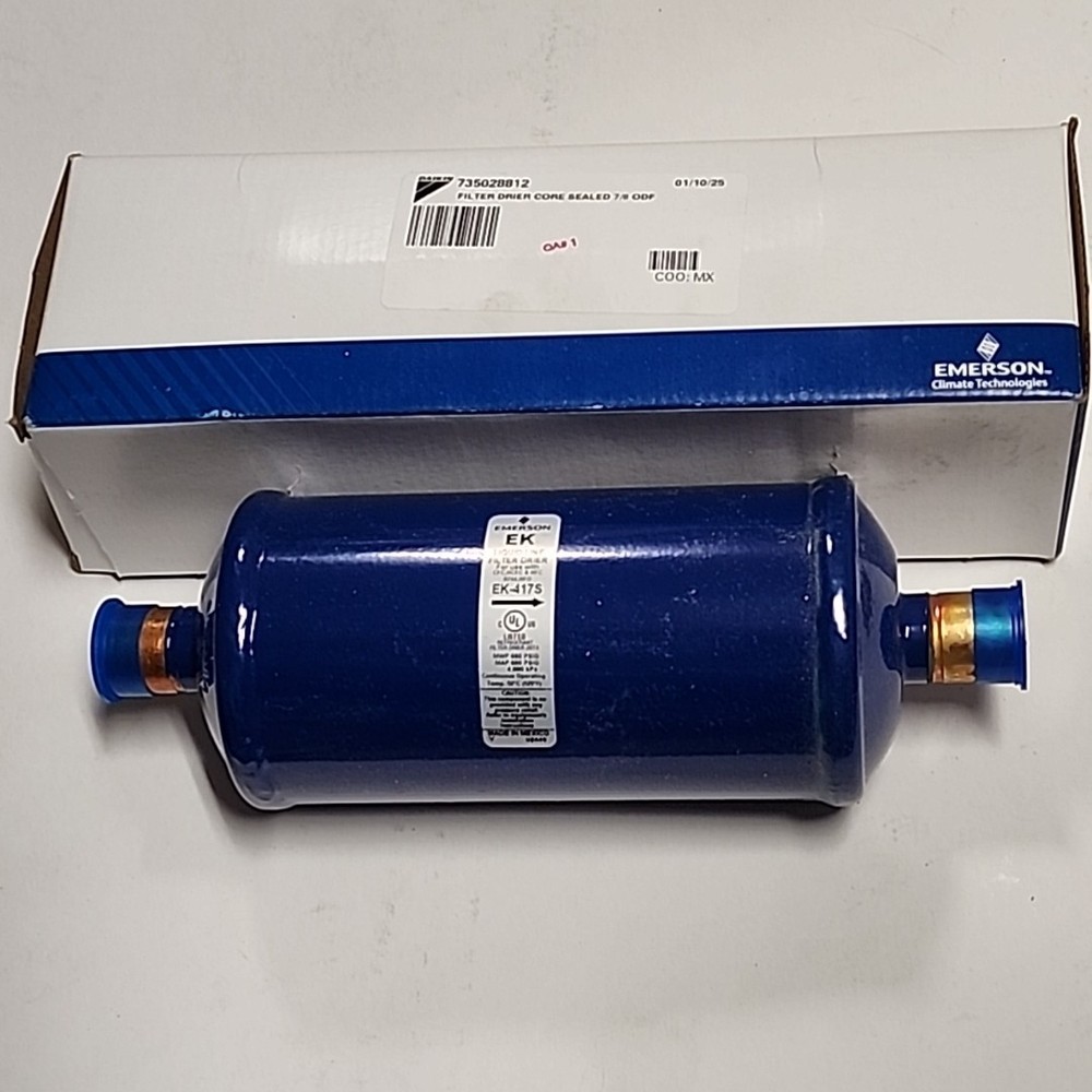 EMERSON EK-417S Liquid Line Filter Drier EK 7/8″ ODF,Solder,NEW IN BOX.