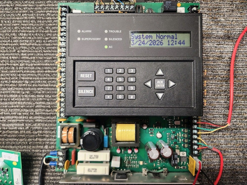Silent Knight SK 5208 Fire Alarm Replace Board (No Key Slot) Warranty, Rush Ship