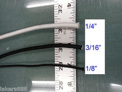 3/16″ x 30 Ft (10 Yard) Premium Marine Grade Bungee Shock Stretch Cord UV Wht
