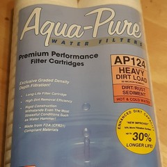 2 Pack AQUA-PURE AP124 Premium Heavy Duty High Dirt Load Filter Fits Many Models