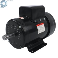 TEFC 5HP Single Phase Motor 1800 RPM 184T Farm Duty 208/230V 4-Pole 60Hz