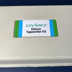 VTG Dymo 1570 Chrome Embossing Label Maker Tapewriter 1500 Series USA 1570