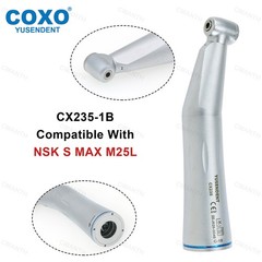 US COXO Dental Contra Angle Handpiece LED Low Speed Reduction/Increase Rotor