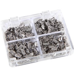 200pcs Dental Orthodontic Buccal Tube Roth 022 1st Molar Non-Convertible 50 sets