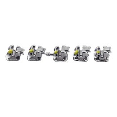 Self Ligating Damon Q Brackets Ceramic Metal Orthodontic Braces Roth MBT 022 345