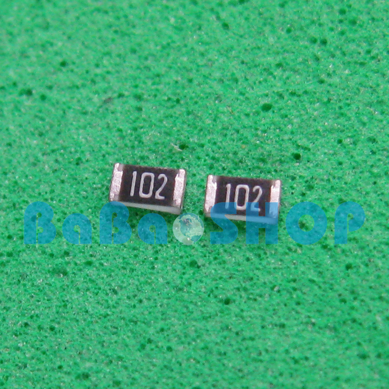 100pcs New 1K OHM 0603 SMT SMD Resistor Surface Mount ± 5% 102