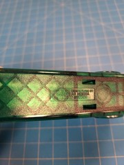 Rapid X-RAY Green Transparent Stapler Vintage Translucent Office Desktop Sweden