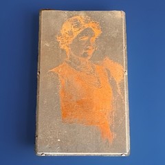 Vintage Portrait Printing Blocks Lot 3 Women Letterpress Printer Cuts Zinc