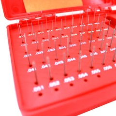 HFS(R) 50 Pc 0.011-0.060″ M0 Class ZZ Steel Pin Gage Set Plus