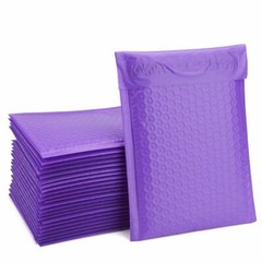 Mix Your Color 100 Poly Bubble Envelopes Mailers #0 Extra Wide CD DVD 6.5×10