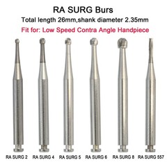 Wave Dental Carbide RA Latch Burs Taper Fissure Round Surgical Bur 4 8 701 557
